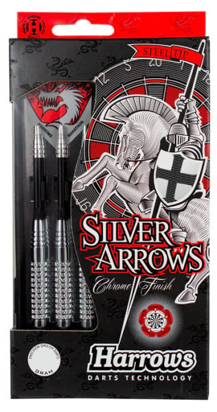 KUBIsport 05-T04K-20 HARROWS STEEL Silver Arrows 20 g