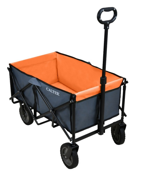 Přepravní skládací vozík CALTER, oranžový