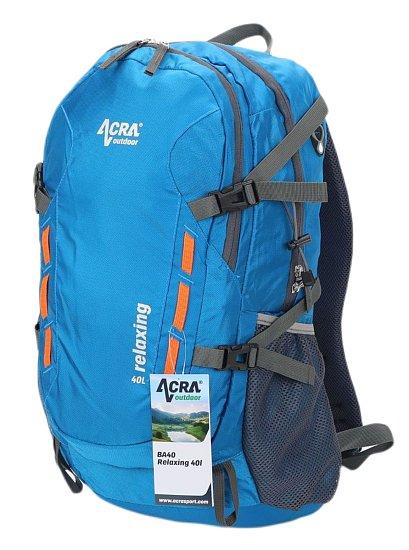ACRA BA40-MO Turistický batoh 40 l modrý