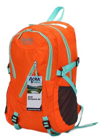 ACRA BA35-OR Turistický batoh 35 l oranžový